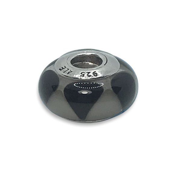 Pandora Captivating Triangle Murano Glass Charm - Picture 3 of 3